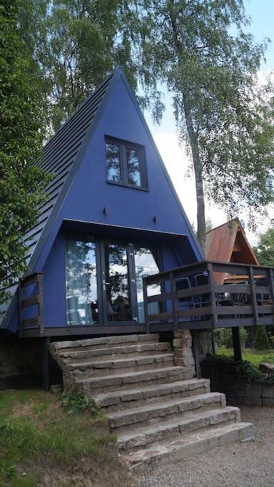 Bieszkowice Domek Nad Jeziorem Kaszuby Max 6 Os מראה חיצוני תמונה